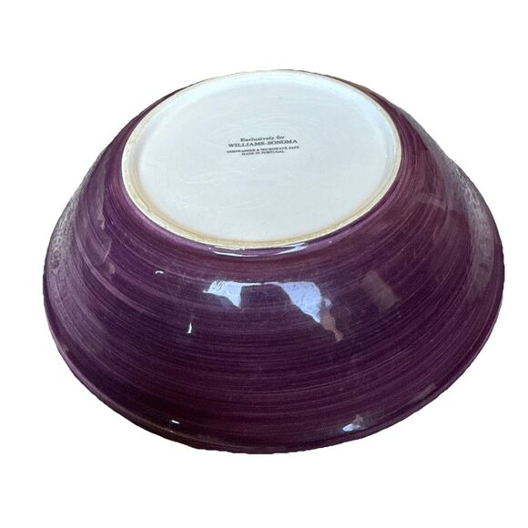 Williams-Sonoma Olive Grove Picholine Pastas Bowl 9 3/8" Portugal - Picture 4 of 4